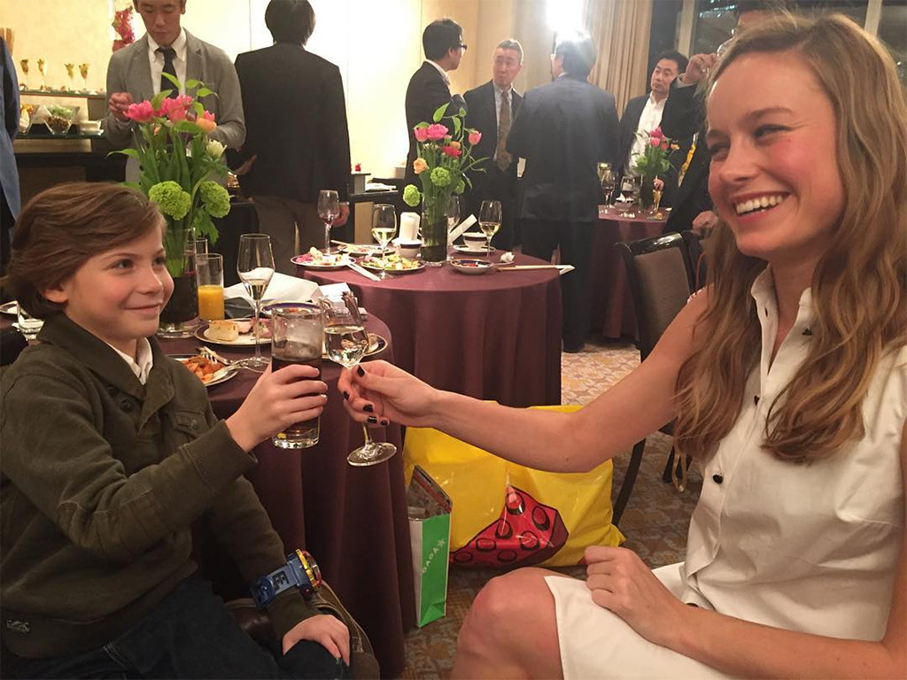 Brie Larson, Jacob Tremblay Brie Larson, Jacob Tremblay